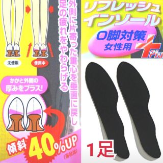 O脚対策インソール＋　女性用(ウォーキング)