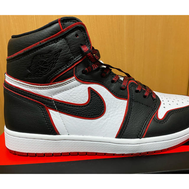 NIKE(ナイキ)のAir Jordan 1 blood line27.5cm メンズの靴/シューズ(スニーカー)の商品写真