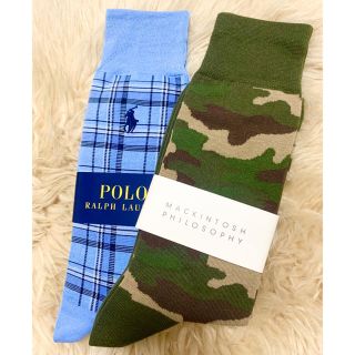 靴下 メンズソックス POLO MACKINTOSH PHILOSOPHY 新品(ソックス)