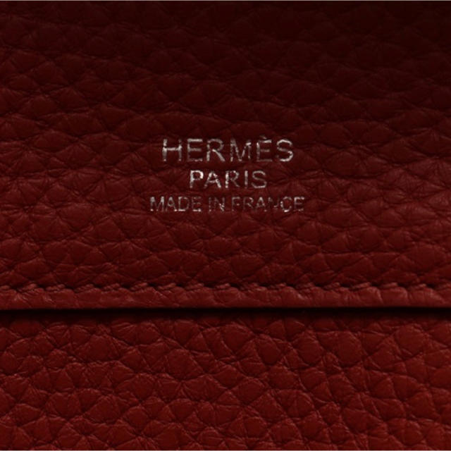 エルメス HERMES ハンドバッグ アトラス35 赤茶 トリヨンクレマンス 3