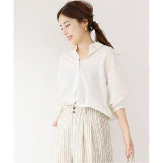 スピックアンドスパン(Spick & Span)のSpick & Span ドライPEビッグシャツ◆(シャツ/ブラウス(長袖/七分))