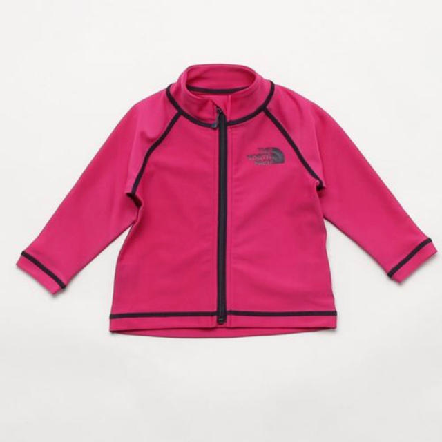 THE NORTH FACE(ザノースフェイス)のノースフェイス　ラッシュガード　ピンク キッズ/ベビー/マタニティのキッズ服女の子用(90cm~)(水着)の商品写真