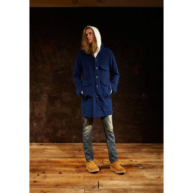 14aw LABOURER COAT COTTON MOLESKIN