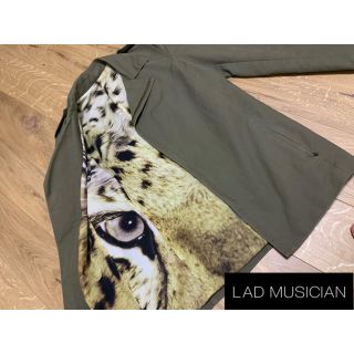 ラッドミュージシャン(LAD MUSICIAN)のLAD MUSICIAN  レオパード　ライダース　コート(ライダースジャケット)