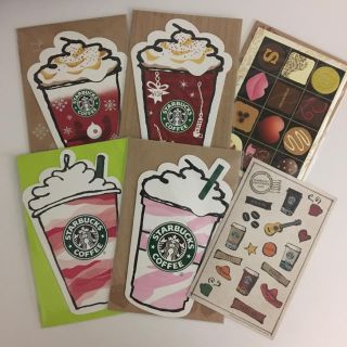 スターバックスコーヒー(Starbucks Coffee)のスターバックス☕️ビバレッジカード［ドリンクチケットなし］(カード/レター/ラッピング)