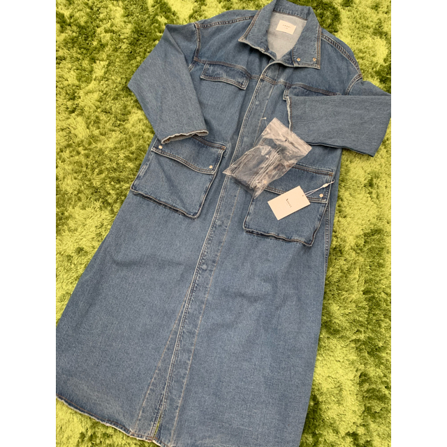 Ameri VINTAGE - Ameri VINTAGE 新品！DENIM WORK LONG COATの通販 by Ayo's shop