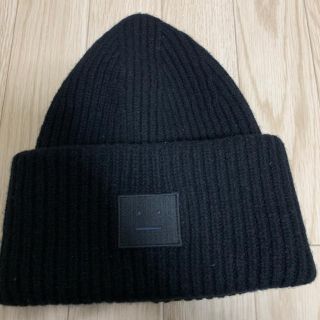 アクネ(ACNE)のAcne Studios ニット帽 フェイスタグ 男女兼用(ニット帽/ビーニー)