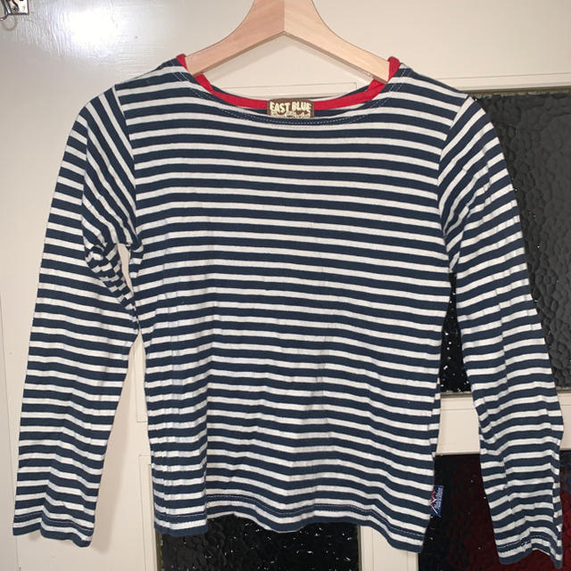 ボーダー柄カットソー 140 キッズ/ベビー/マタニティのキッズ服男の子用(90cm~)(Tシャツ/カットソー)の商品写真