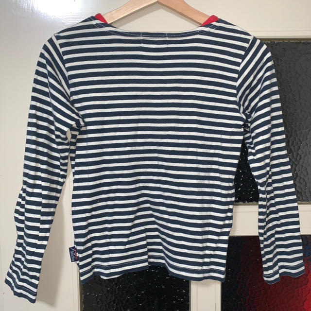 ボーダー柄カットソー 140 キッズ/ベビー/マタニティのキッズ服男の子用(90cm~)(Tシャツ/カットソー)の商品写真