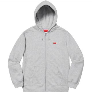 シュプリーム(Supreme)のSmall Box Zip Up Sweatshirt Large GREY(パーカー)