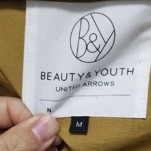 BEAUTY&YOUTH UNITED ARROWS(ビューティアンドユースユナイテッドアローズ)のbeauty&youth UNITED ARROWSオリジナルコートM ブルー メンズのジャケット/アウター(ステンカラーコート)の商品写真