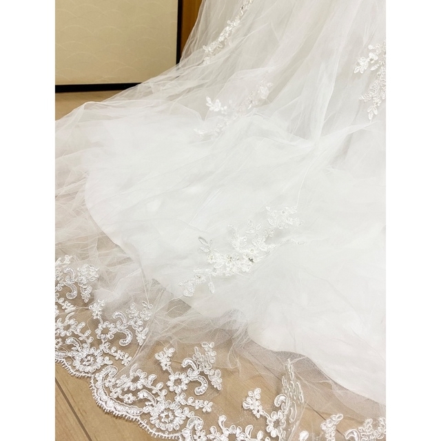 YNSウェディングドレス+パニエセット〈値下げしました〉 レディースのフォーマル/ドレス(ウェディングドレス)の商品写真