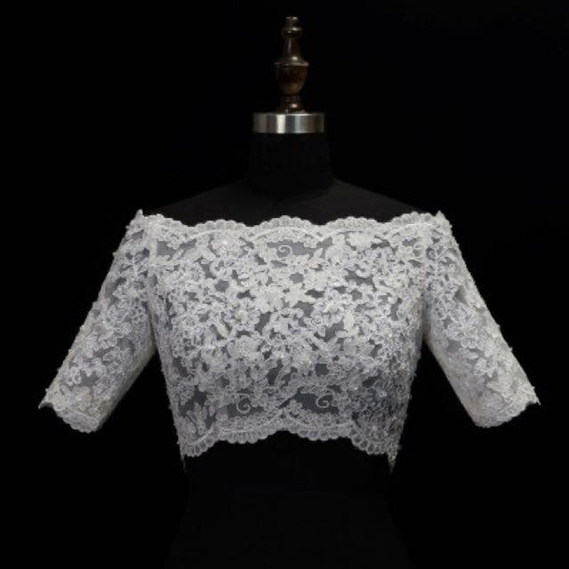 ウェディングボレロ  レディースのフォーマル/ドレス(ウェディングドレス)の商品写真