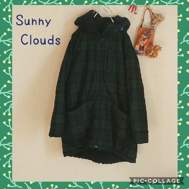 FELISSIMO(フェリシモ)の【へりんぼーん様専用】Sunny Clouds＊中綿 裏ボア アウター レディースのジャケット/アウター(その他)の商品写真