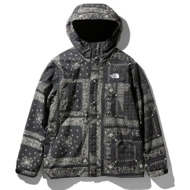 最旬ダウン the north face novelty scoop jacket バンダナ ジャケット