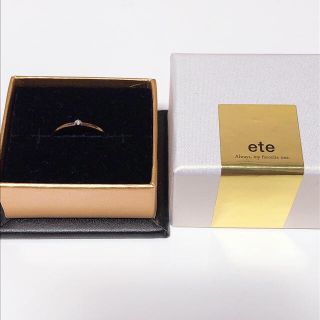 エテ(ete)のete エテ ダイヤモンド リング 7号(リング(指輪))