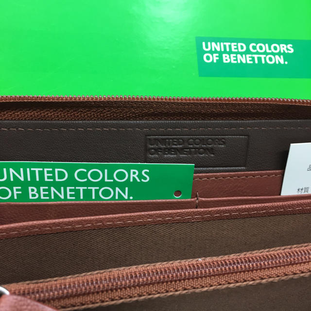 BENETTON(ベネトン)の男女兼用長財布  ベネトン ラウンドファスナー メンズのファッション小物(長財布)の商品写真