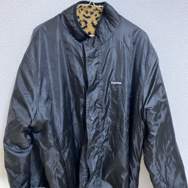 Supreme(シュプリーム)のLeopard Fleece Reversible Jacket メンズのジャケット/アウター(ブルゾン)の商品写真