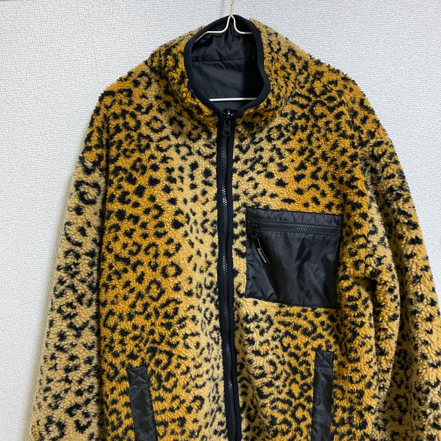 Supreme(シュプリーム)のLeopard Fleece Reversible Jacket メンズのジャケット/アウター(ブルゾン)の商品写真