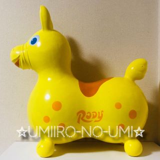 ロディ(Rody)のRODY ロディ 乗り物 バランスボール ベビーイエロー(キャラクターグッズ)