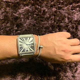 フランクミュラー(FRANCK MULLER)のフランクミュラー　マスタースクエアキングWG42mm　純正ダイヤ巻き(腕時計(アナログ))