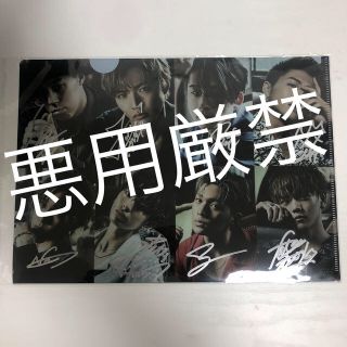 FANTASTICSサイン入りクリアファイルの通販 by shop|ラクマ