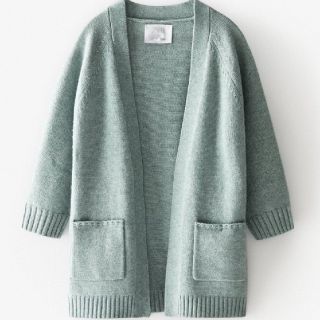 ザラ(ZARA)のZARAザラベーシック長袖ニットカーディガンS164　(カーディガン)