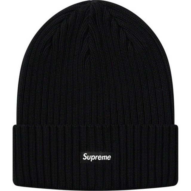 Supreme 19ss Overdyed Beanie black ブラック