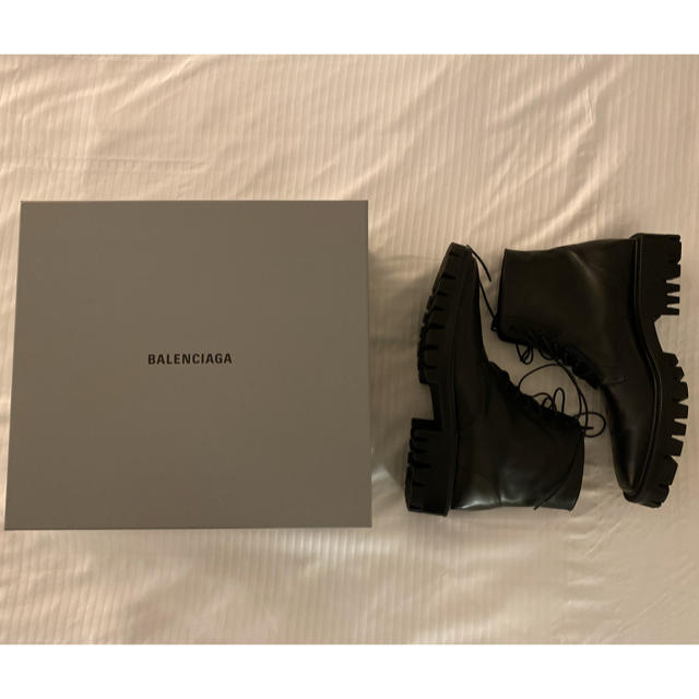 Balenciaga(バレンシアガ)のBALENCIAGA レースアップブーツ EUR44 メンズの靴/シューズ(ブーツ)の商品写真