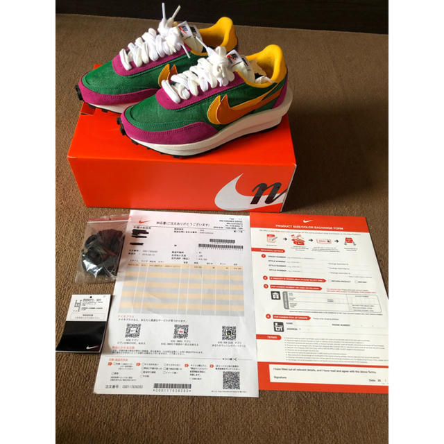 Nike×Sacai LDWaffle PINEGREEN 24.5cm 希少