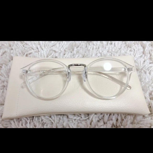 SLY(スライ)のsly クリアサングラス　メガネ　eyewear レディースのファッション小物(サングラス/メガネ)の商品写真