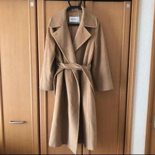 マックスマーラ(Max Mara)のマックスマーラ　白タグ　ガウンコート(ロングコート)