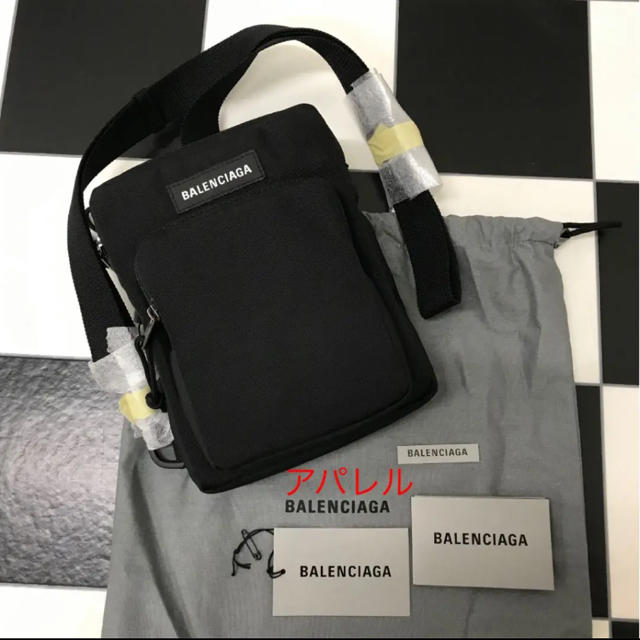 新品19AW BALENCIAGA Explorer ショルダー ボディバッグ