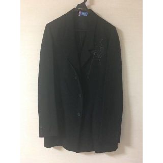 Yohji Yamamoto(ストライプ ・ テーラードジャケット)のフリマ Yohji Yamamoto(ストライプ ・ テーラードジャケット)のフリマ