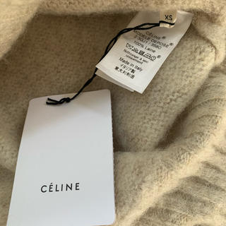 celine - 試着のみ セリーヌ 2in1セーター/ソフトシェットランドウーの ...