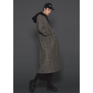 シャリーフ(SHAREEF)のshareef LONG COAT Top gray 1 (ロングコート)