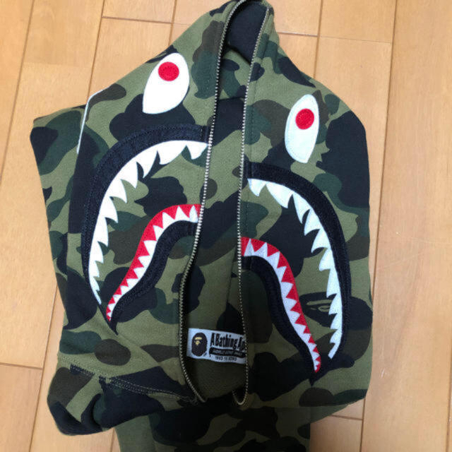 bape シャークパーカーパーカー