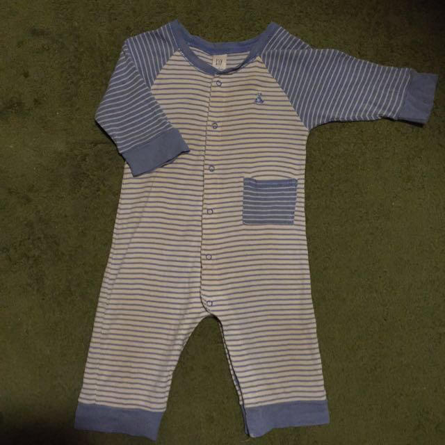 babyGAP(ベビーギャップ)のロンパース二枚セット キッズ/ベビー/マタニティのベビー服(~85cm)(ロンパース)の商品写真