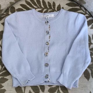 シップスキッズ(SHIPS KIDS)の【美品】シップスキッズ　リバティカーディガン(カーディガン/ボレロ)