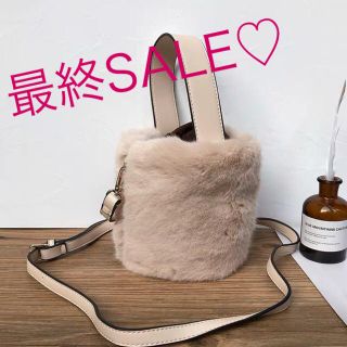 ザラ(ZARA)の在庫処分SALE‼️トート　ショルダー　2WAY   ファーバック(ショルダーバッグ)