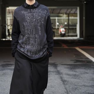 ヨウジヤマモト(Yohji Yamamoto)の❗️期間限定値下げ❗️ヨウジヤマモト  辞書　ニットセーター(ニット/セーター)