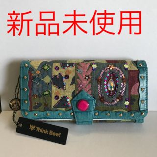 シンクビー(Think Bee!)の長財布　シンクビー　リッピ　ブルー(財布)