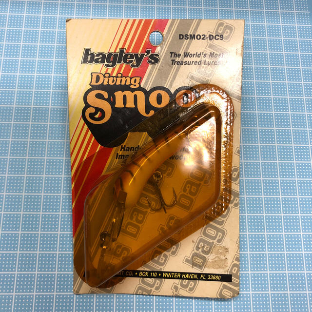 オールド バグリー bagley‘s smoo スムー（虎斑） スポーツ/アウトドアのフィッシング(ルアー用品)の商品写真