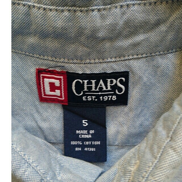 CHAPS(チャップス)のシャツ  ネクタイ キッズ/ベビー/マタニティのキッズ服男の子用(90cm~)(ドレス/フォーマル)の商品写真