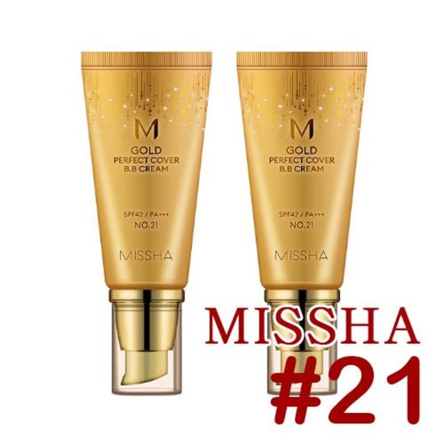 MISSHA(ミシャ)の[2個] ミシャ ゴールド パーフェクト カバー BBクリーム 50ml コスメ/美容のベースメイク/化粧品(BBクリーム)の商品写真