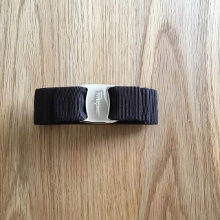 Salvatore Ferragamo(バレッタ/ヘアクリップ ・ ブラウン/茶色 Salvatore Ferragamo(バレッタ/ヘアクリップ ・ ブラウン/茶色