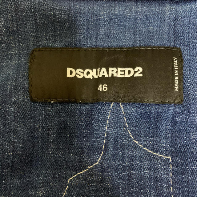 DSQUARED2(ディースクエアード)のディースクエアード　デニム  ジャケット メンズのジャケット/アウター(Gジャン/デニムジャケット)の商品写真