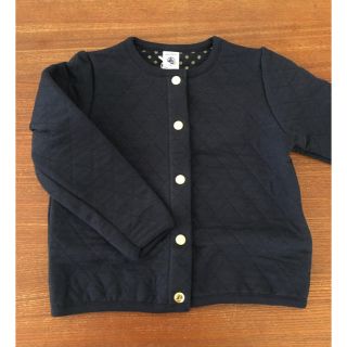 プチバトー(PETIT BATEAU)の新品！petit bateau カーディガン　4A(カーディガン)