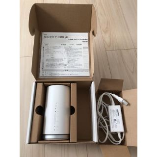 エーユー(au)のau Speed Wi-Fi home L01(PC周辺機器)