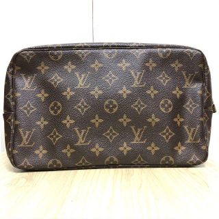 ルイヴィトン(LOUIS VUITTON)の【良品】LV ルイヴィトン モノグラム トゥルーストワレ28 化粧ポーチ(クラッチバッグ)